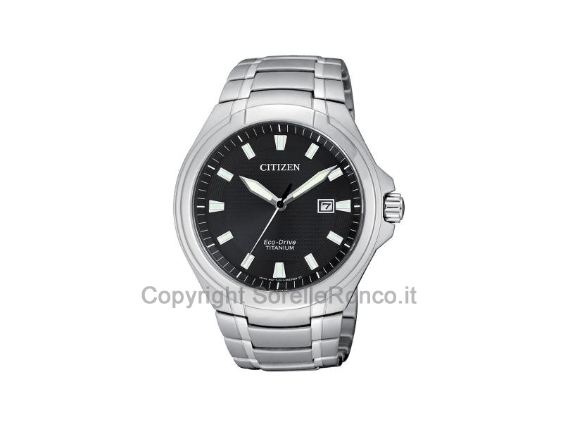 CITIZEN SUPER TITANIO UOMO  42MM NERO